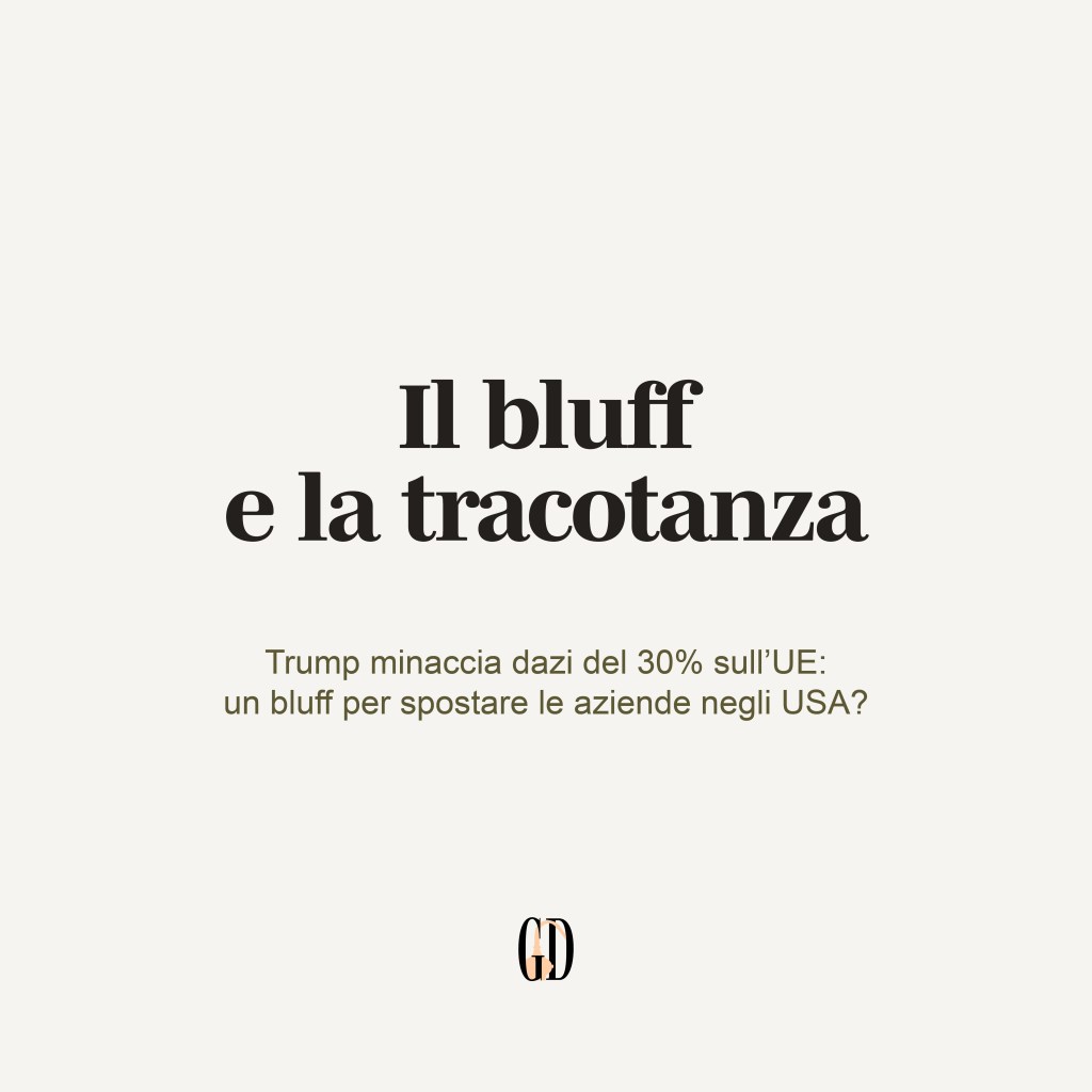 Il bluff e la&nbsp;tracotanza